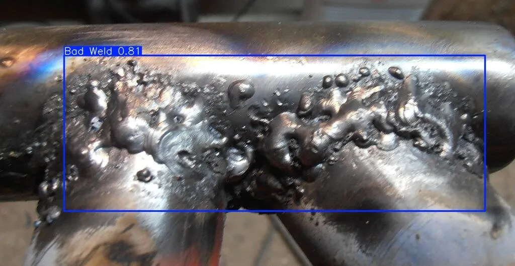 Inspección de calidad de soldadura con visión artificial — metal